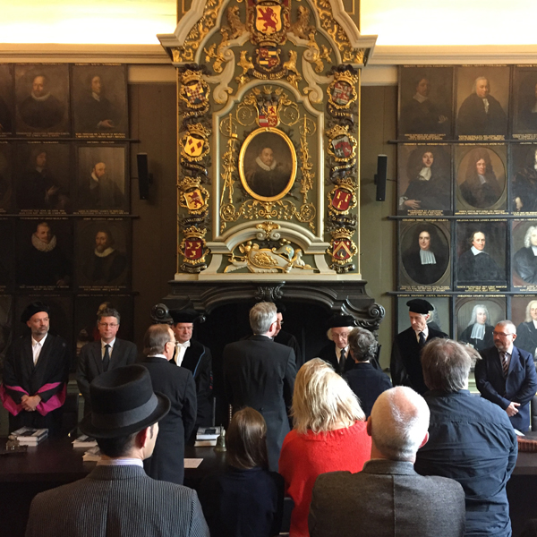 Frank E. Blokland’s PhD defence at Leiden University